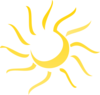 Abstract Sun - Revised2 Clip Art