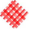 Red Hatch Pattern Clip Art
