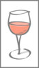 Wineglass Frame Clip Art