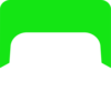 Truck White Green Clip Art