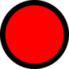 Red Circle 30x30 Clip Art