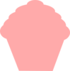Polkadot Cupcake Clip Art