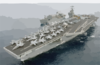The Military Sealift Command Ship Usns Spica (t-afs 9) Clip Art