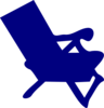 Blue Chair Clip Art