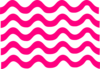 Pink Wave Lines Clip Art
