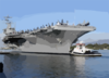 Uss Nimitz (cvn 68), Makes A Port Visit In Pearl Harbor Before Continuing On Her Scheduled Deployment Clip Art