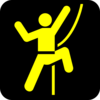 Climber - Yellow Clip Art