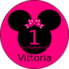 Minnie Mouse 1 Year Clip Art