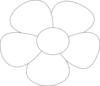 Simple Flower Clip Art