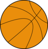 Basketball Lobo Clip Art