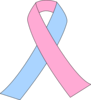 Pregnancy & Infant Loss Awareness Ribbon Clip Art