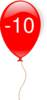 10ballon Clip Art