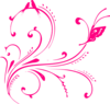 Hibiscus Pink Clip Art
