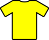 Yellow T-shirt Icon Clip Art