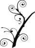 Large (1024) Swirly Tree Clip Art