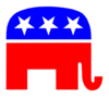 Republican Gop Party Elephant Clip Art