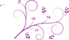 Purple Spiral Clip Art