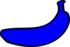 Blue Banana Clip Art