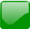 Green Glossy Button Clip Art