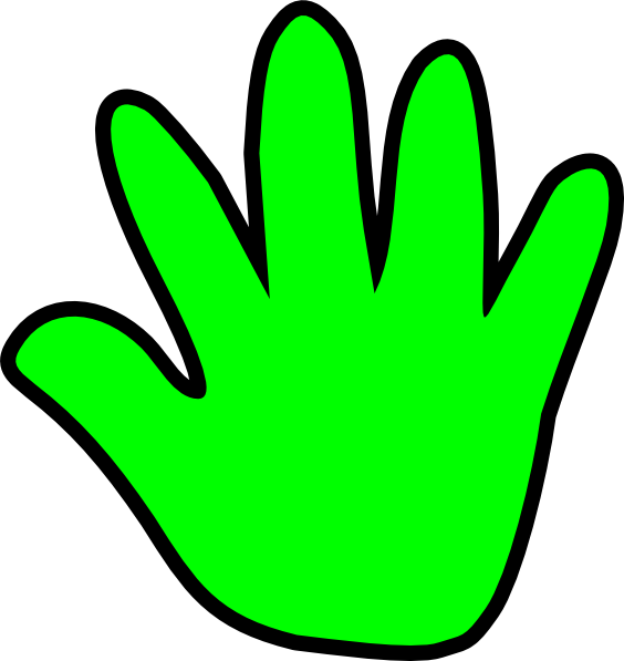 child handprint