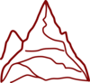 Red Mountain Clip Art