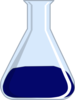Lab Blue Beaker Clip Art