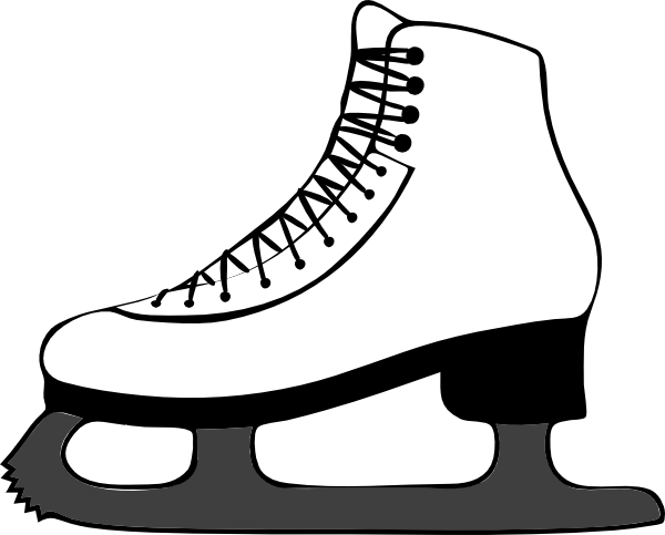 clipart of ice skates - photo #1