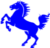 Rearing Mustang Clip Art