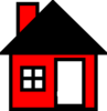 Red House Clip Art