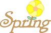 Spring Rooted Clip Art