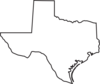 Texas Outline Clip Art