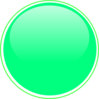 Glossy Lime 2 Button Clip Art