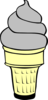 Gray Cone Clip Art