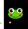 Frog With Smile 2 Clip Art