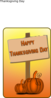 Happy Thanksgiving Day Sign Clip Art