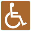Handicapsignforthehill Clip Art