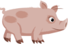 Inhabitants Npc Piggy Clip Art