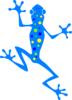 Spotted Frog Clip Art