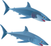 Blue Shark Clip Art