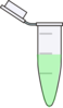 Eppendorf Tube Green Clip Art