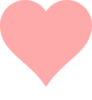 Baby Pink Heart Clip Art