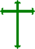 Green Cross Clip Art