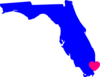 Cobalt Blue Florida Clip Art