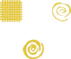 Fire Spiral Yellow Gold Clip Art