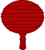 Red Paper Lantern Clip Art