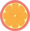 Brand New Tangerine Clip Art