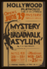  Mystery Of Broadwalk Asylum  By C.e. Reynolds Clip Art