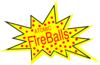 Atomic Fireballs Logo Clip Art