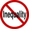 No Inequality Clip Art