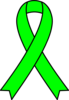 Lime Green Ribbon Clip Art